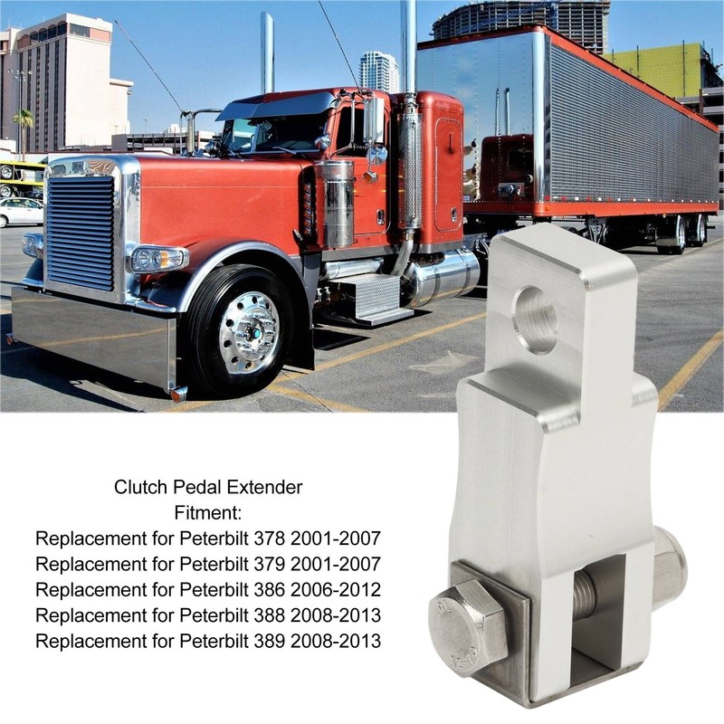 2 Inch Clutch Pedal Extender Rugged Wear Resistant High Hardness