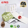 LIGHTSMAX 6 PACK STICKY MOTH TRAP ECO FRIENDLY FOR CLOTHES