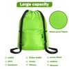 NATURAL STYLE Waterproof Drawstring Bag, Lightweight String Backpack with Water