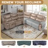 Timeles Waterproof Recliner Sectional Couch Covers,Extra Large Reclining Sofa Slipcover