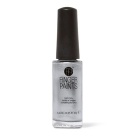 FingerPaints Silver Seascape Striping Polish, Silver Nail Art Polish, .25 Fl Oz