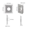 Indexable Cutting Plates, Reversible Blade, Pack of 10 Replacement Blades,
