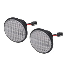 hotimp Mazda Compatible Roadster NA NB NC LED Flowing Light Up Clear Lens Side Marker Turn Signal