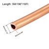 sourcing map Refrigeration Tubing, 1/8" OD x 5/64" ID x