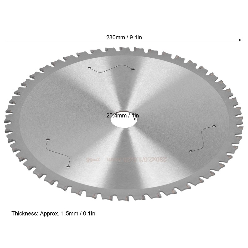 HSS Circular Saw Blade Iron Cutting Disc Industrial Supplies 230