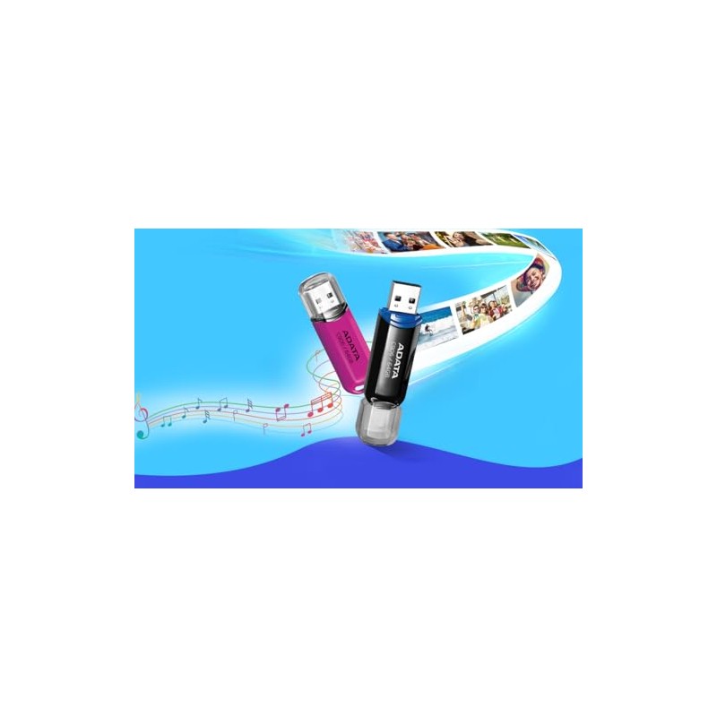 ADATA C906 - PenDRIVE USB 2.0 Stick Classic 64 GB,