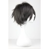 COSPLAZA Sandman Cosplay Wigs Kirito Short Party Hair Black Games