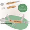 Gipfelgaudi All-in-One Camping Cutlery: Ideal for Hiking, Picnics & More,