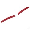 2PCS Rear Bumper Reflector Left Right PMMA ABS 63147419928 for
