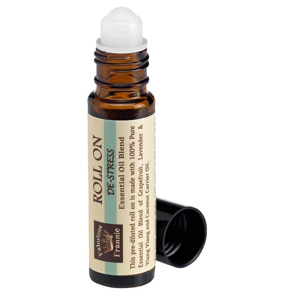 Fabulous Frannie De-Stress Essential Oil Blend Roll-On 10 ml Made with Pure Essential Oils