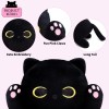 MUFEIRUO Long Cat Plush,50CM Long Cat Stuffed Animals Soft Black