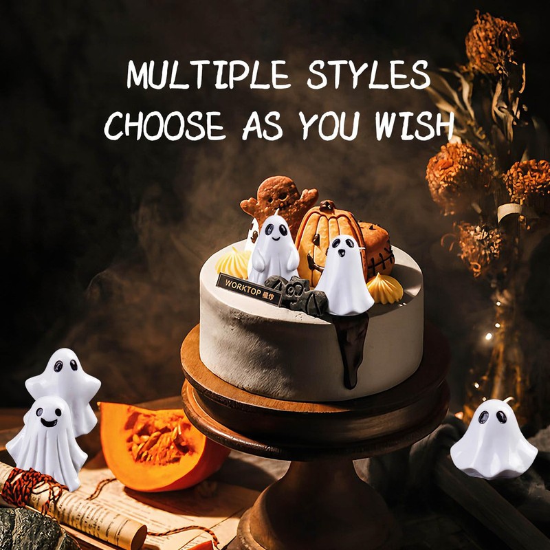SHIFANQI Halloween Ghost Figurine - Spooky Resin Ghost Statue, Funny