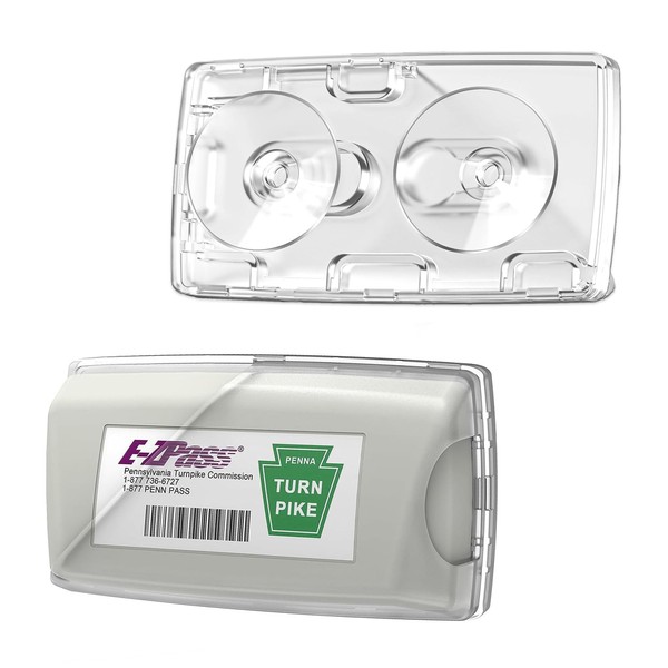 LevChall EZ Pass Holder for Windshield - Super Strong Suction