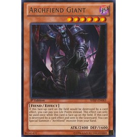 Yu-Gi-Oh! - Archfiend Giant (SHSP-EN083) - Shadow Specters - Unlimited Edition - Rare by Yu-Gi-Oh!