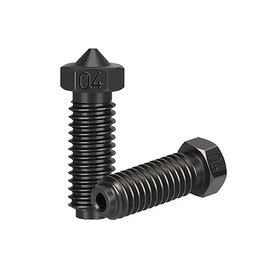 2 Pack Hardened Steel Nozzles, High Temperature Resistance nozzles for Anycubic Kobra 2/Kobra 2 Neo/Kobra 2 Pro/Kobra 2 Plus/Kobra 2 Max (0.4mm)