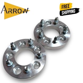 Arrow 4PCS 5X4.5(114.3MM) TO 5X5(127 MM) WHEEL ADAPTER 1.25" FIT: HONDA ACCORD 5 LUGS