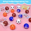 28 Pack Valentine's Day Gifts Cards with Mini Soccer Fidget