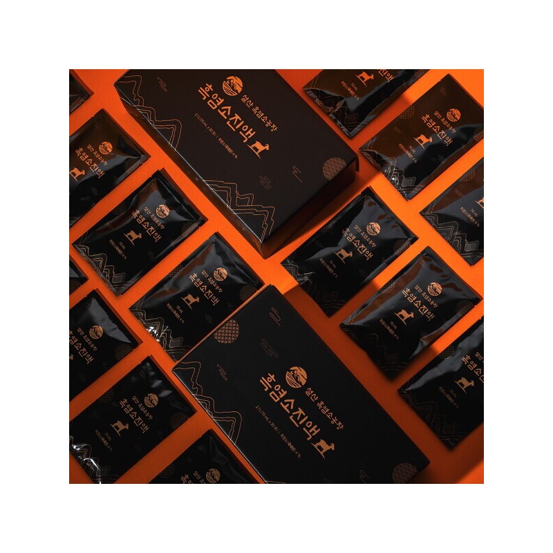 설산흑염소농장(하프) 흑염소진액 70ml 120포 (100% 국내산 흑염소) Black Goat Extract