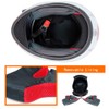 Cat Ear Motorcycle Helmet,Men and Women Cool Cute Cat Full