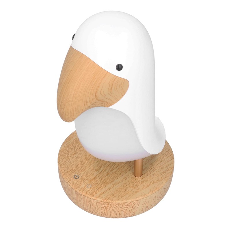 CHICIRIS Cute Cartoon Rhinoceros Table Lamp LED USB Charging Bluetooth