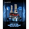 NINEO H-9 Fog Light Bulbs 6500K Cool White Wireless Pack
