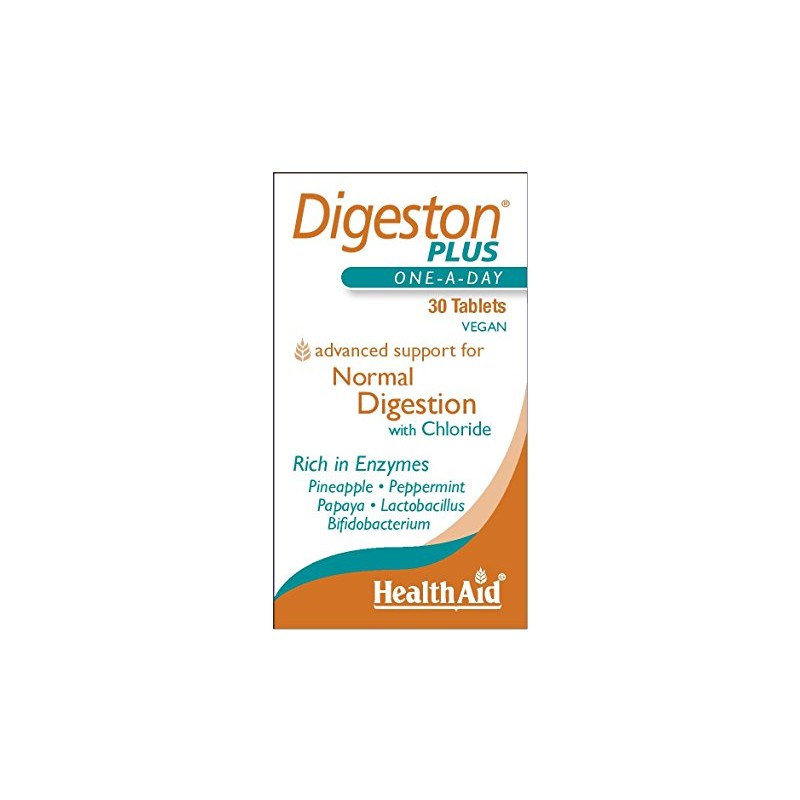 HealthAid DigestonPlus Vegan Tablets, Pack of 30 Tablets