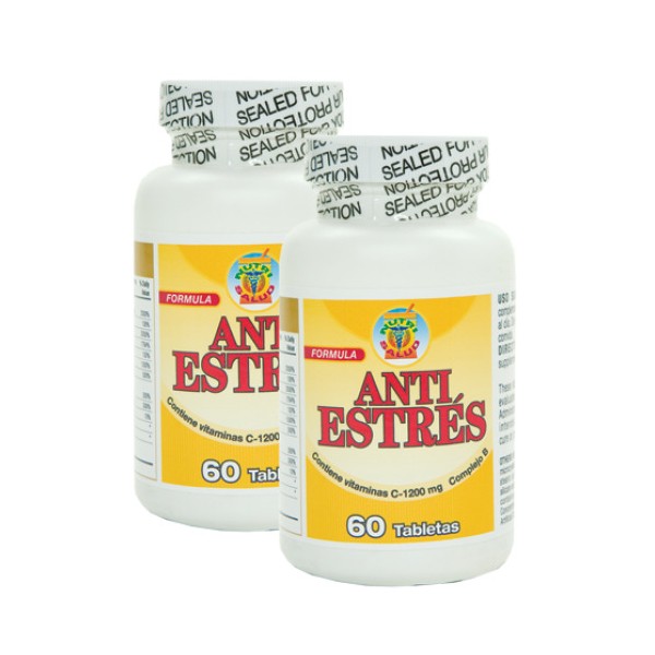 Nutrisalud Products Anti Estres formula natural. Tratamiento para combatir el estres y la ansiedad.