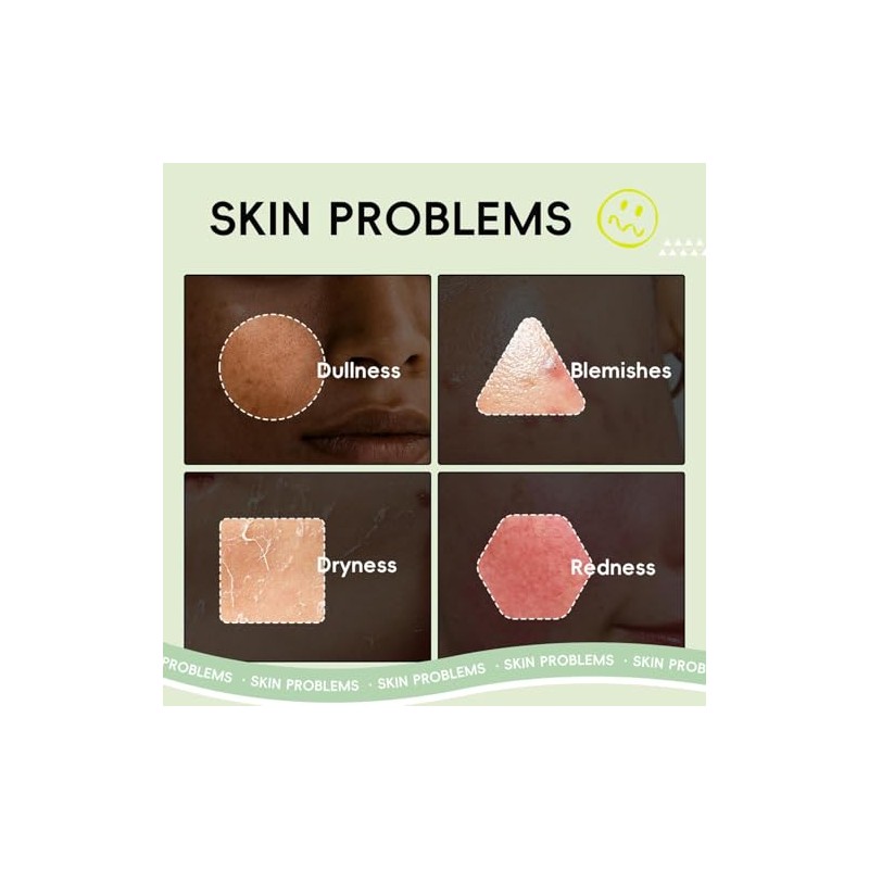 Quiyum Set Cuidado Piel Regalo Belleza Frutas Mujer Kit Sérum