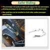 TAZGANTAX Motorcycle Rear Passenger Seat Grab Bar Compatible with Ka-wa-saki