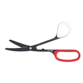 Dynamic Tape Scissors – 8.5” Teflon-Coated Sports Tape Scissors | Blunt Nose, Non-Stick Blades | Ergonomic Comfort Grip | Professional Athletic & Kinesiology Tape Cutter for Trainers & Therapists