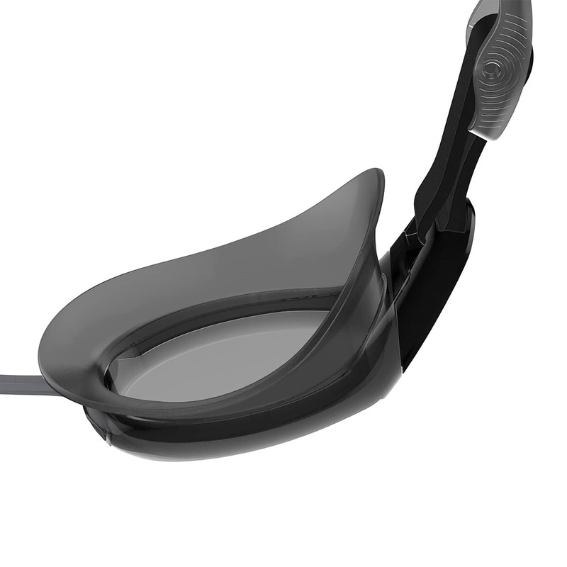 Speedo Unisex Erwachsene Mariner Pro Schwimmbrille, Schwarz/Weiß, Einheitsgröße