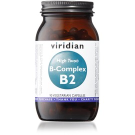 Viridian HIGH Two? Vitamin B2 with B-Complex: 90 Veg Caps