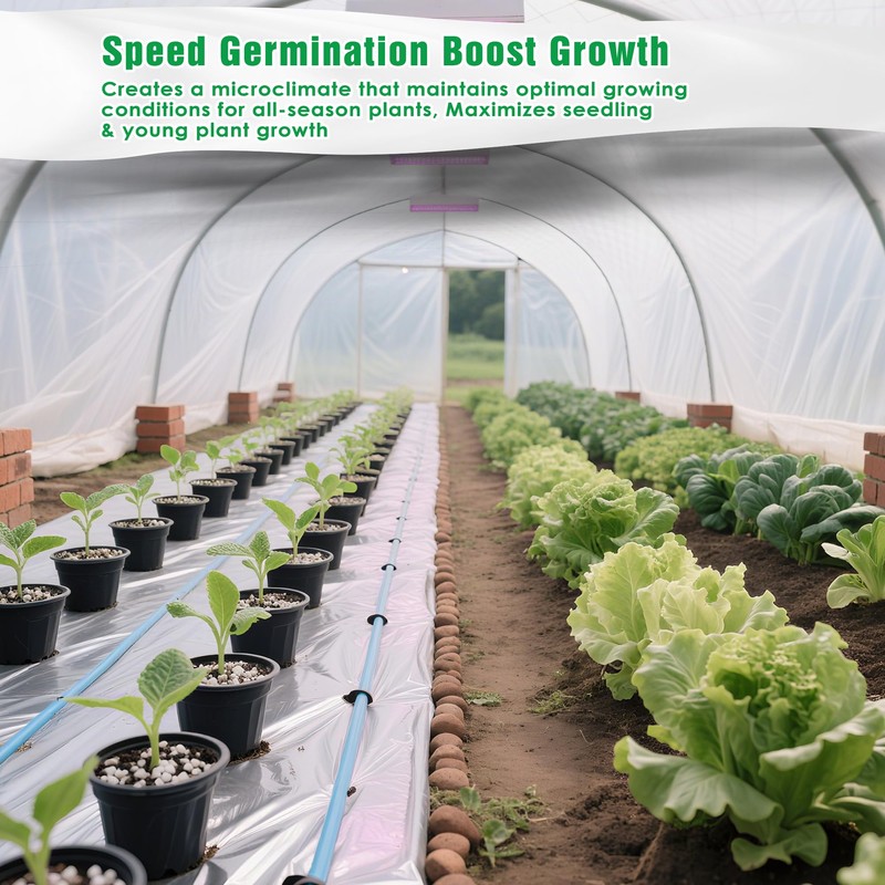 10 FT x 50 FT Plant Covers for Frost &