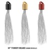 Wicked North Turkey Beard Hanger The Shotty DIY Taxidermy (Red,