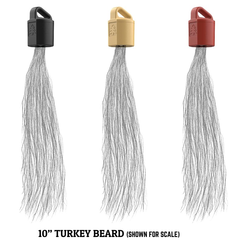 Wicked North Turkey Beard Hanger The Shotty DIY Taxidermy (Red,