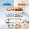 GarveeHome Chafing Dishes for Buffet 2 Pack, 8 Qt Stainless