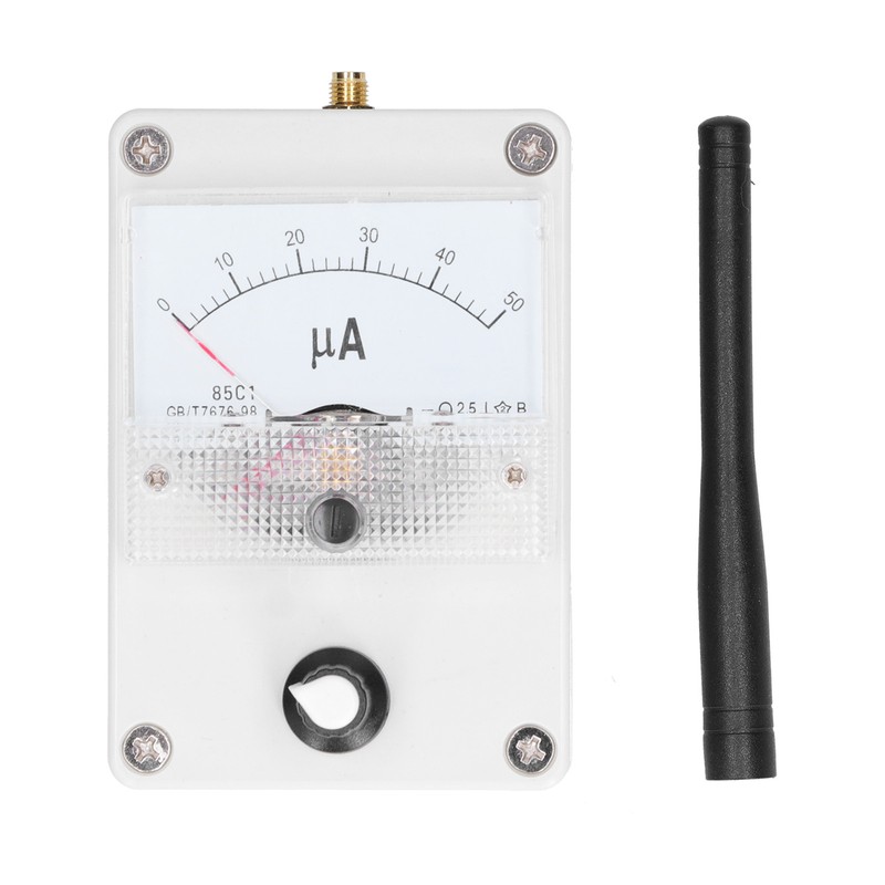 RF Signal Level Meter 100K‑1000MHz Field Strength Indicator for Radio