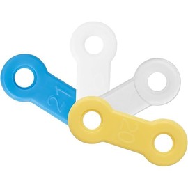 Anti-Snore Appliance Replacement Straps (14mm, Blue)