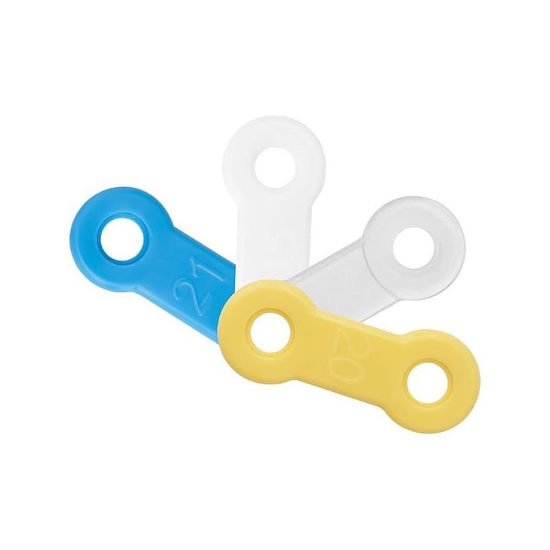 Anti-Snore Appliance Replacement Straps (14mm, Blue)