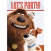 Secret Life of Pets Party Invitations - 5.5” x 4”,