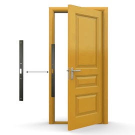 Armor Concepts Interior Fix-A-Jamb, 24" Interior Door Jamb Repair Kit, for Interior Doors, Door Home Repair in 5 Minutes, Aged Bronze