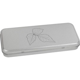Azeeda 'Poison Ivy' Metal Hinged Stationery Tin/Storage Box (TT00239086)