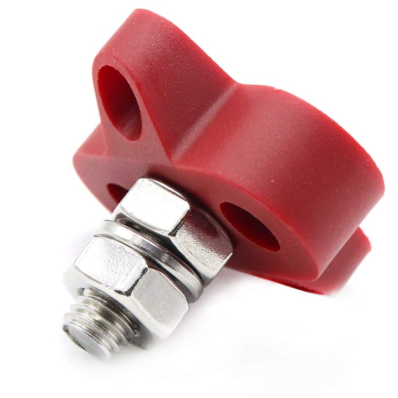 RKURCK M8 (5/16") Single Heavy-Duty Terminal Stud Power and Ground
