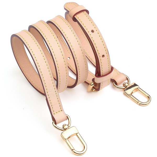 jiesinlov Vachetta Leather Replacement Crossbody Bags Strap Adjustable Shoulder Strap