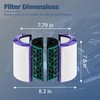 Air Purifier Filter Replacement for Dyson Pure Cool Purifying Fan