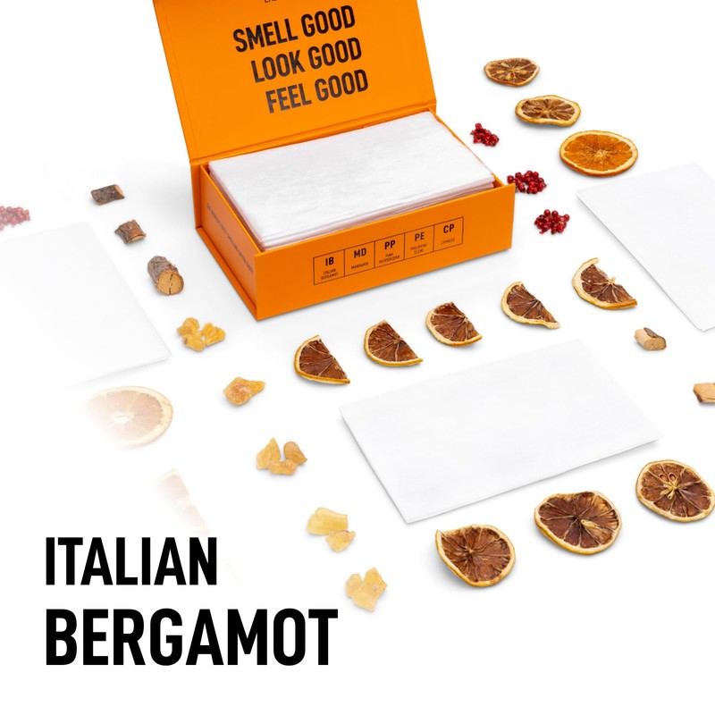Laundry Sauce - Laundry Dryer Sheets (Italian Bergamot), Luxury Fragrance,