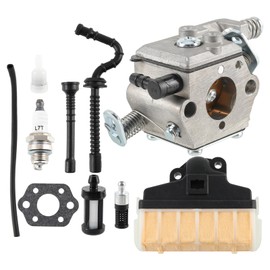 Carbhub Carburetor Compatible with Stihl MS250 MS230 MS210 025 023 021 Chainsaw Carb Replace Walbro WT286 Carburetor with 1123-160-1650 Air Filter 0000-350-3500 Fuel Filter