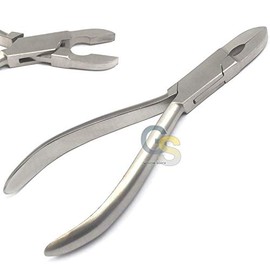G.S Ring Closing Pliers Forceps 5 1/2" Stainless Steel Ear Belly Nose Tongue Lip Eyebrow by G.S Online Store