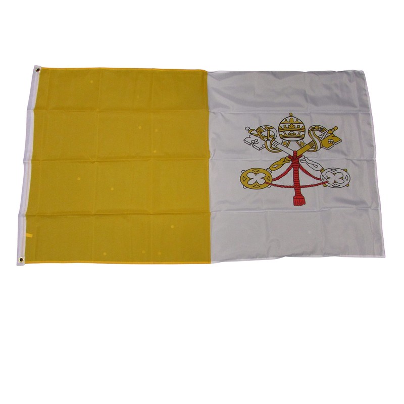 NWFlags Vatican City Flag 3ft x 2ft 75d Premium Polyester