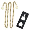 T Post Puller Plate with 47in Chain - Heavy-Duty Steel
